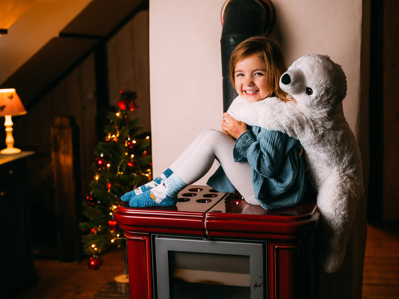 Chaussettes Enfants Ours Polaires