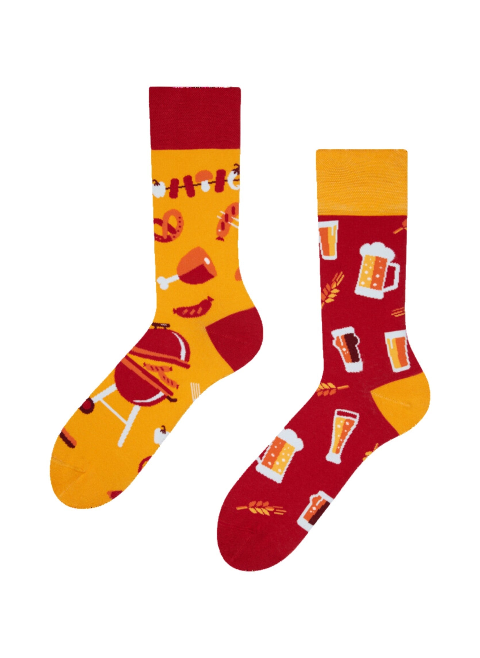 Coffret Bières & Barbecue — chaussettes Dedoles