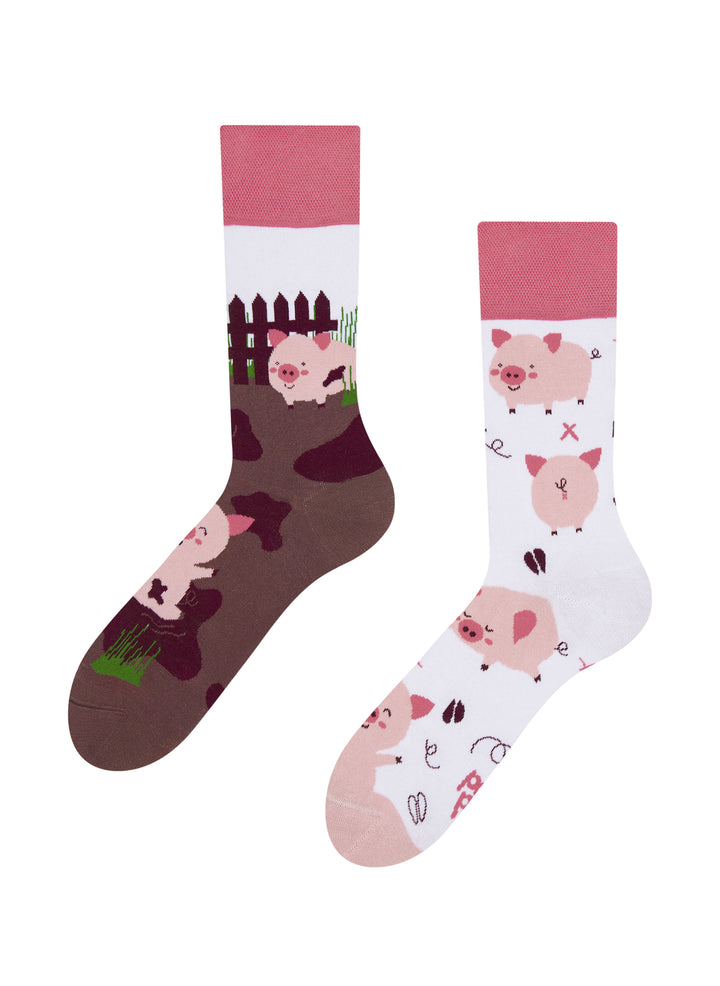 Chaussettes Cochons Joyeux - Dedoles