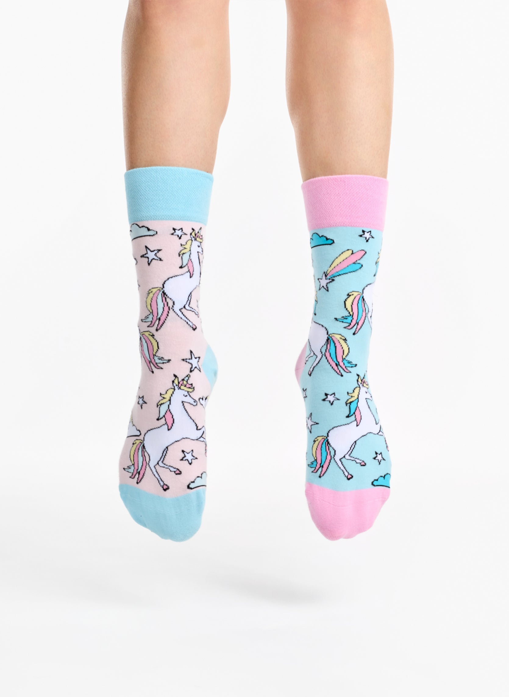 Chaussettes Licornes Arc-en-ciel