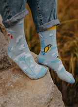 Chaussettes Chaudes Oiseaux d'Hiver