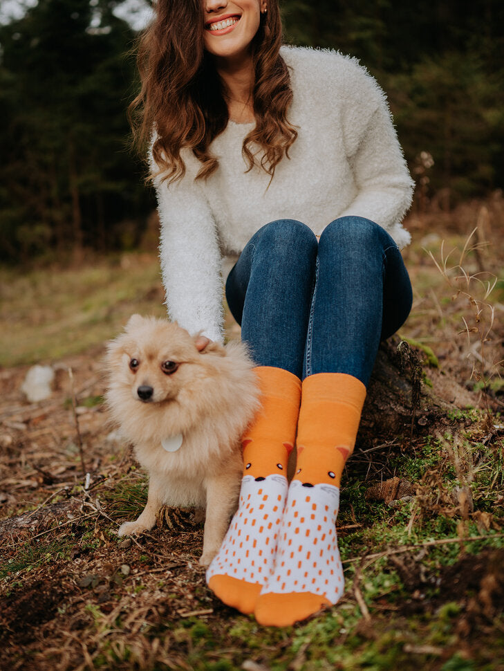 Chaussettes Chaudes Renard