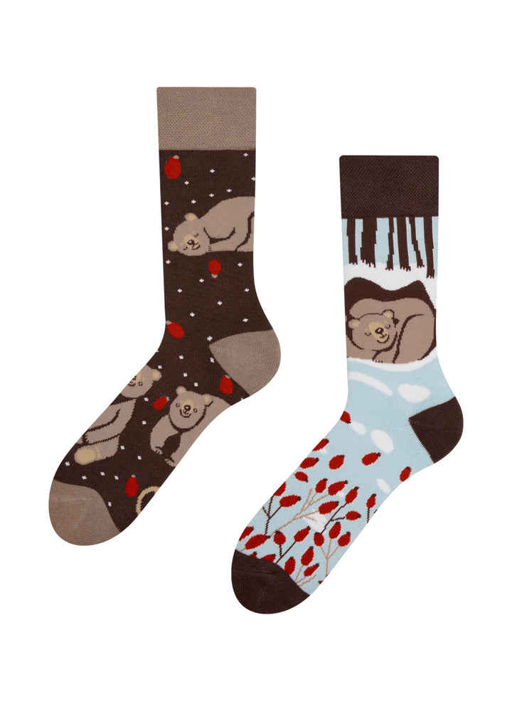 Chaussettes Chaudes Ours en Hiver - Dedoles