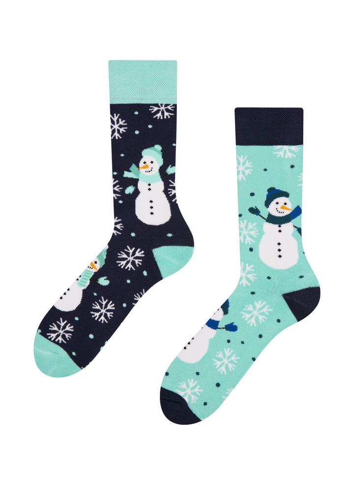 Chaussettes Chaudes Bonhomme de Neige Joyeux - Dedoles