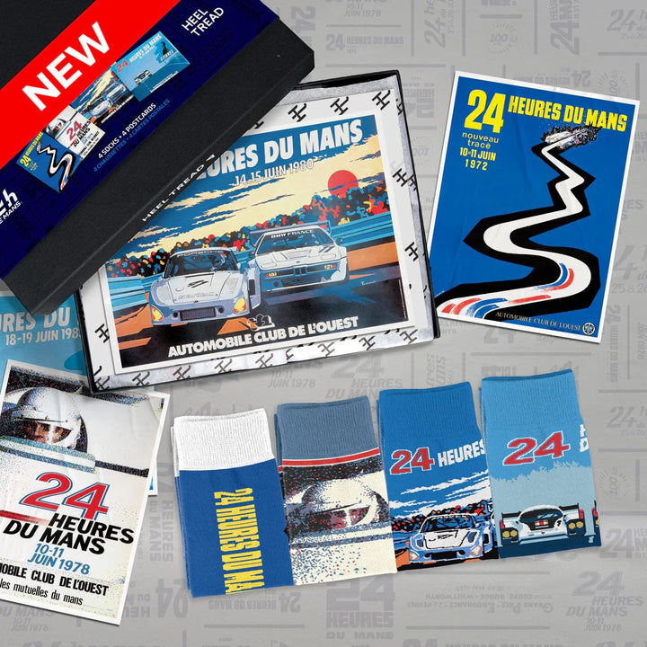 Coffret Chaussettes 24H Le Mans, Les Affiches Iconiques - Sock Affairs