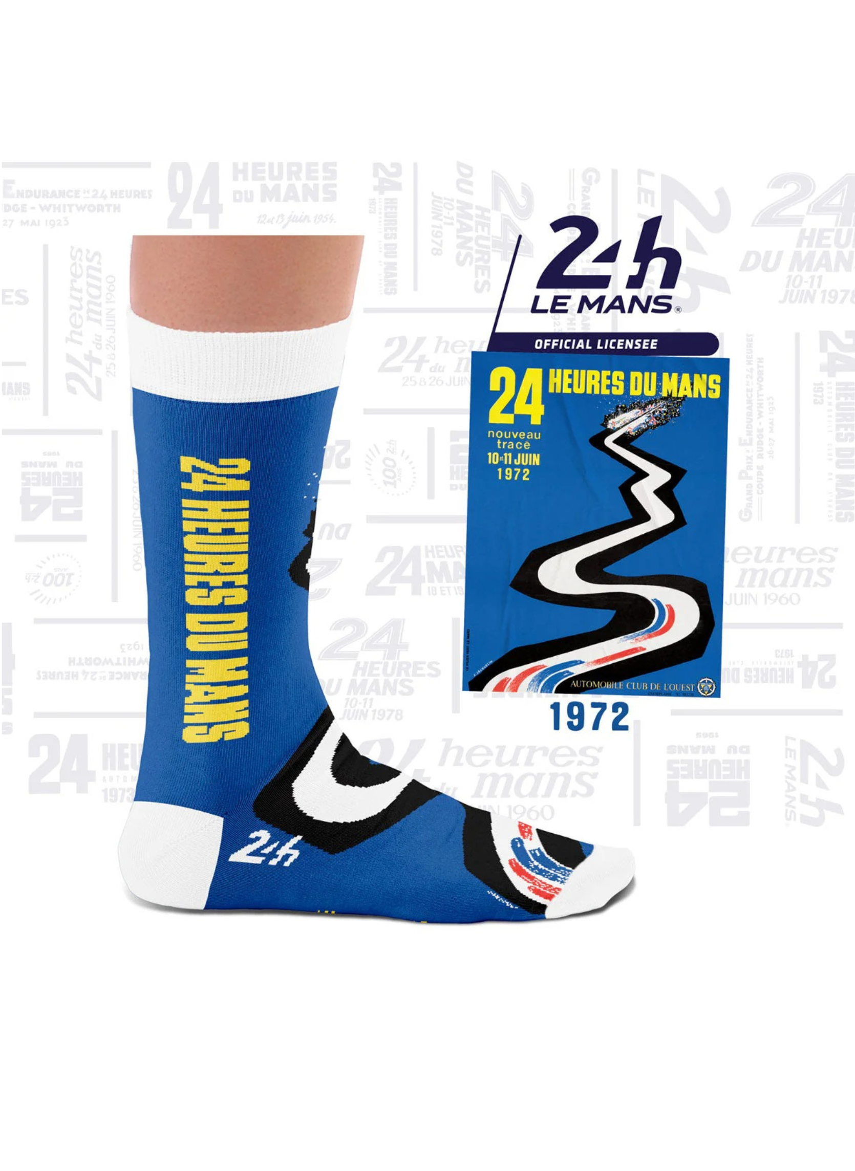 Coffret Chaussettes 24H Le Mans, Les Affiches Iconiques