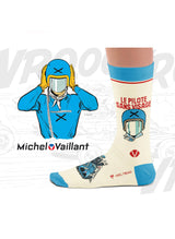 Chaussettes Michel Vaillant, Le Pilote Sans Visage