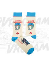 Chaussettes Michel Vaillant, Le Pilote Sans Visage