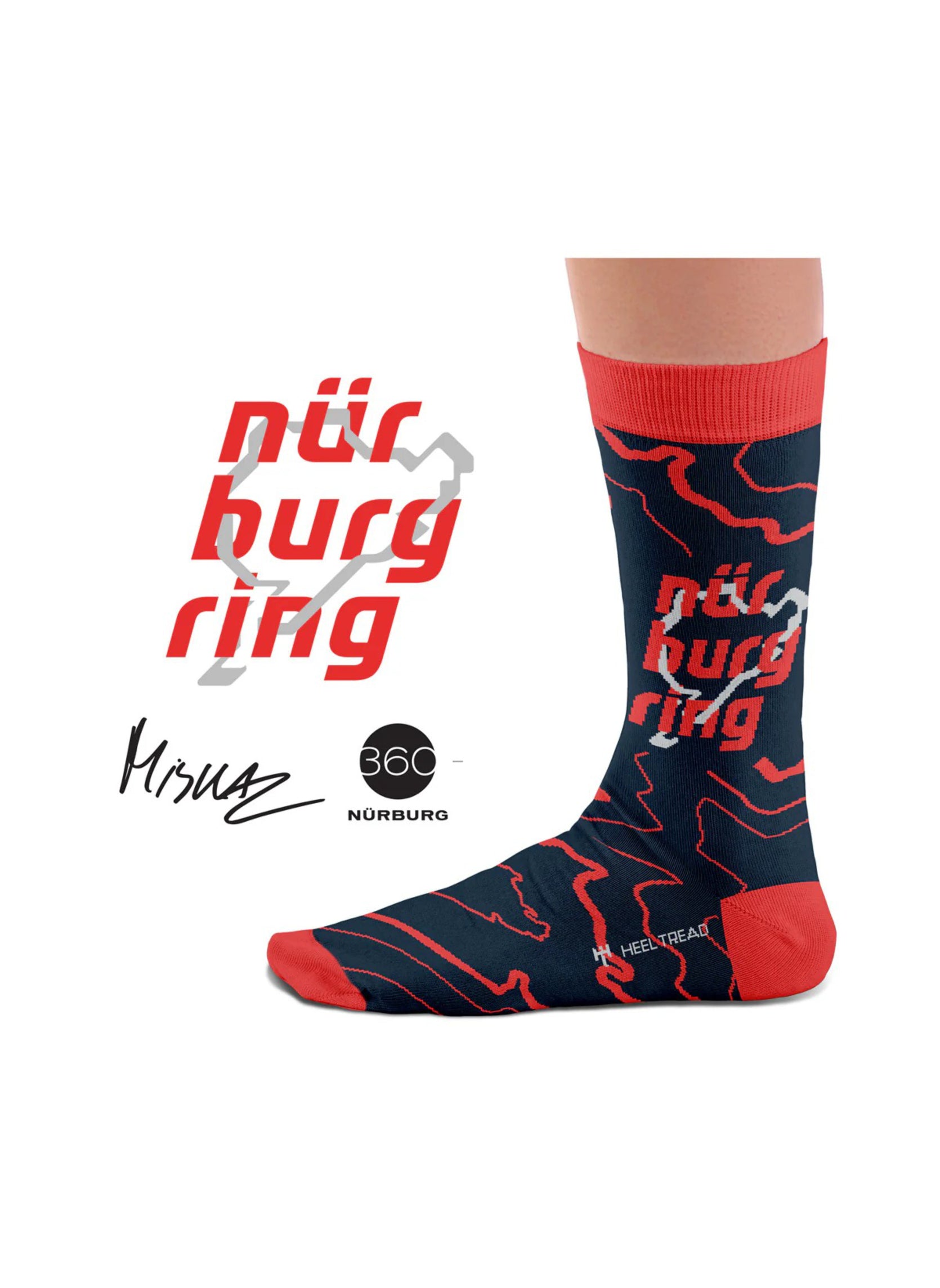 Chaussettes Lettrage Nürburgring