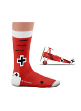 Chaussettes Avion du Baron Rouge