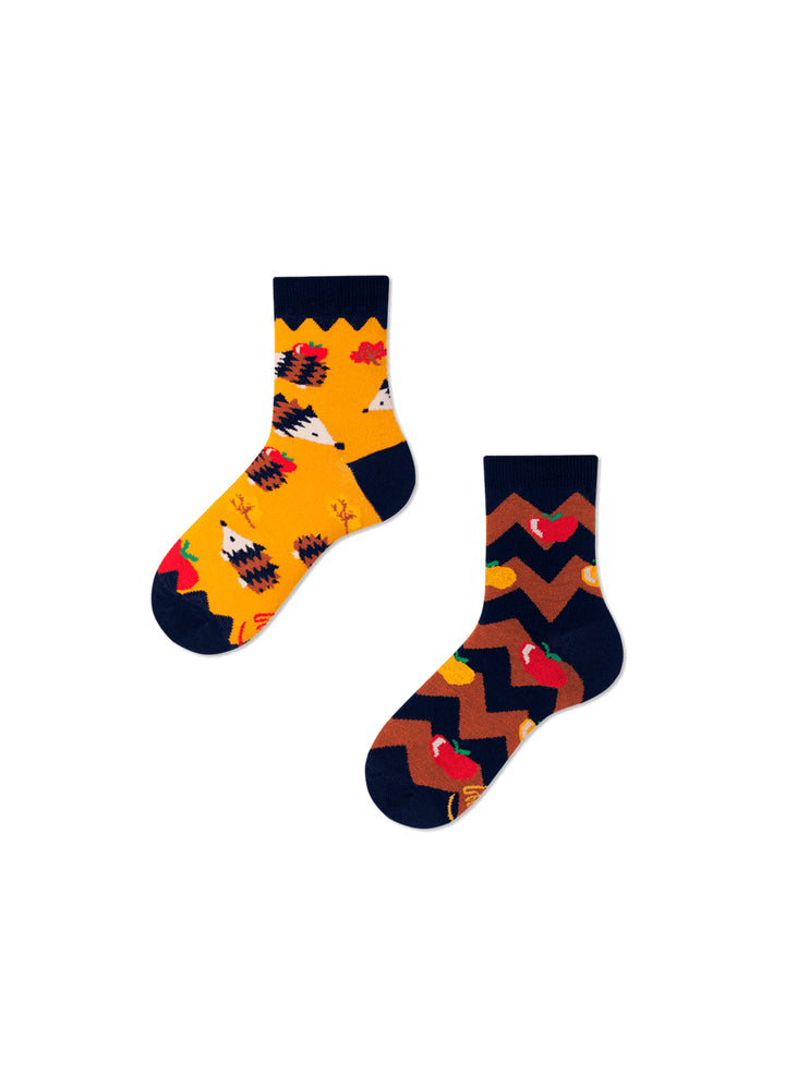 Chaussettes Enfants Hérissons & Pommes - Many Mornings
