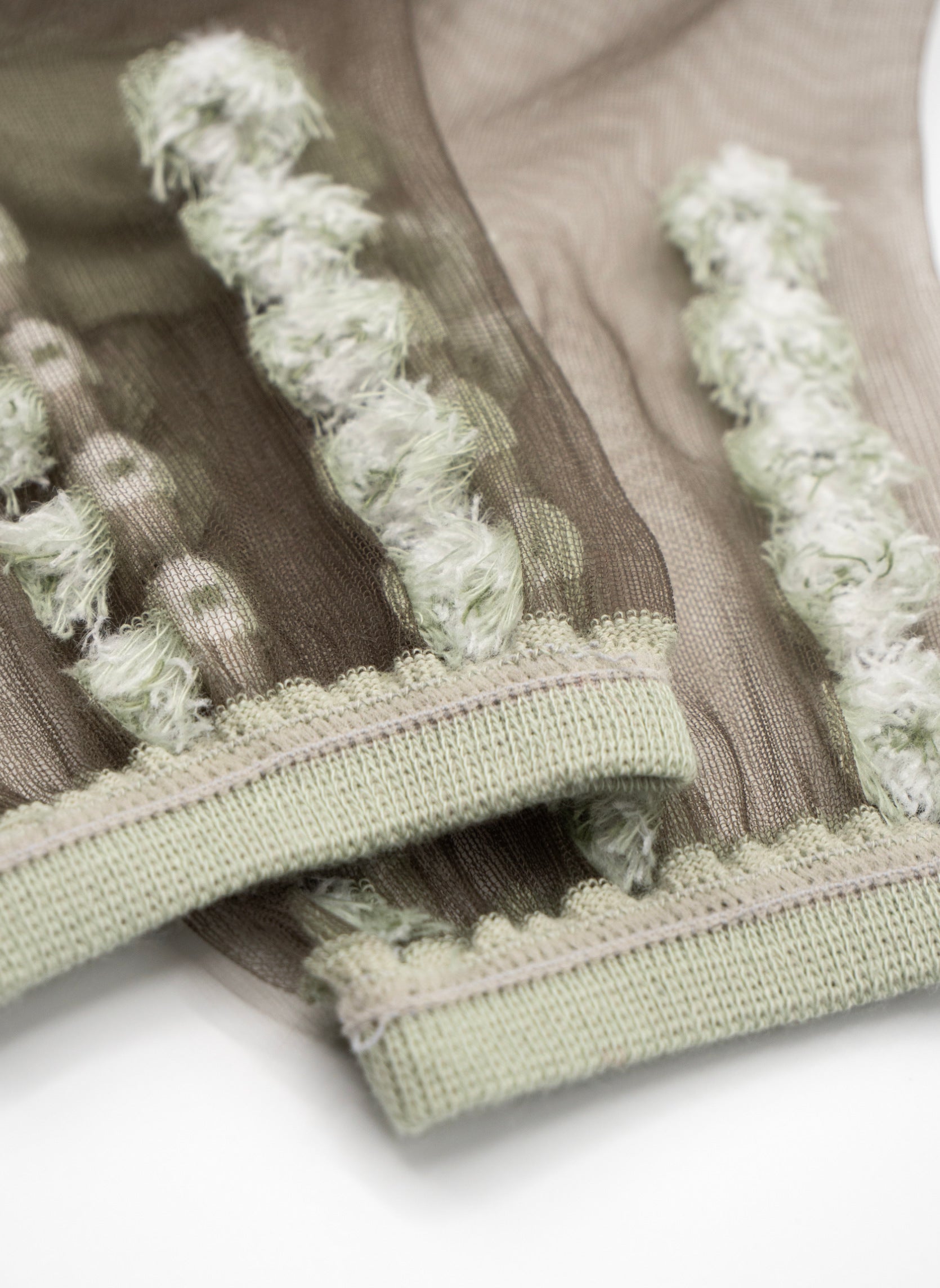 Chaussettes Transparentes London Eye Sauge