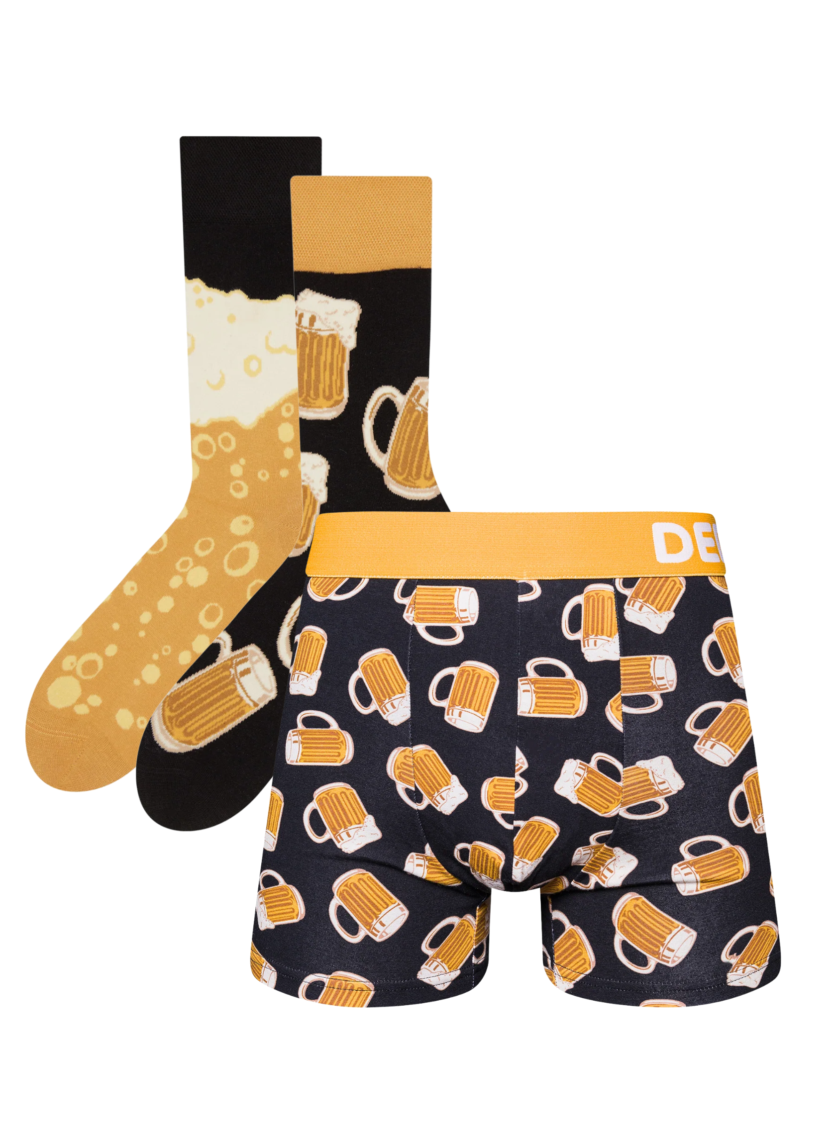 Lot Boxer & Chaussettes Papa Bière