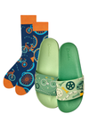 Lot Claquettes Chaussettes - Papa Cycliste