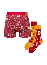 Lot Papa Bières & Barbecue — Chaussettes & Boxer