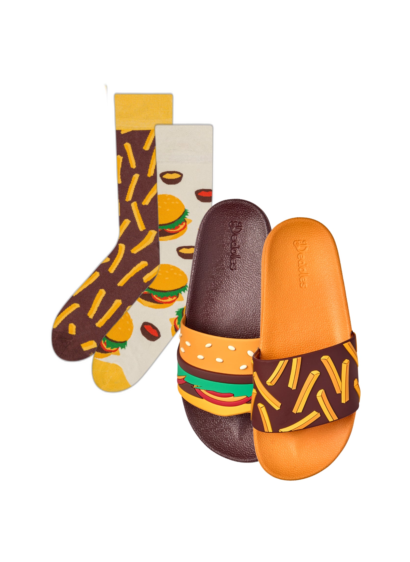 Burger & Fries Bundle — Socks & Sliders