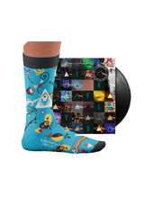 Chaussettes Pink Floyd, Dark Side of the Moon, Bleues