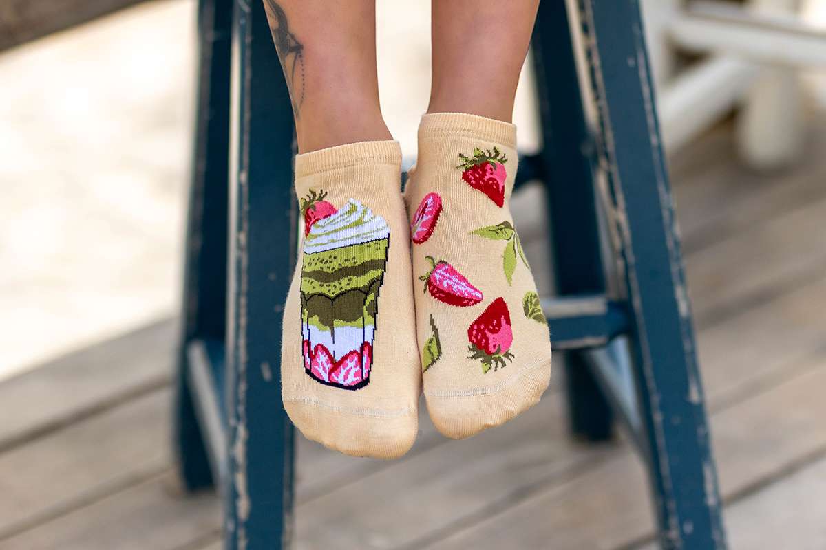 Socquettes Arty Matcha - Pirin Hill