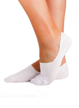 Protège-Pieds en Coton Bio Unis Blancs
