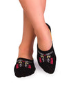 Protège-Pieds en Coton Bio Chat Noir