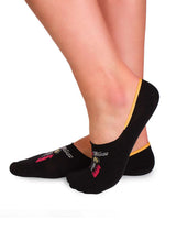 Protège-Pieds en Coton Bio Chat Noir