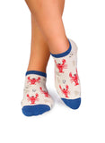 Socquettes Coton Bio Homards - Écrues