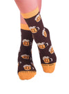 Chaussettes Coton Bio Marrons Chopes de Bière