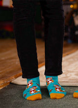 Chaussettes Enfants Coton Bio Chats de Noël