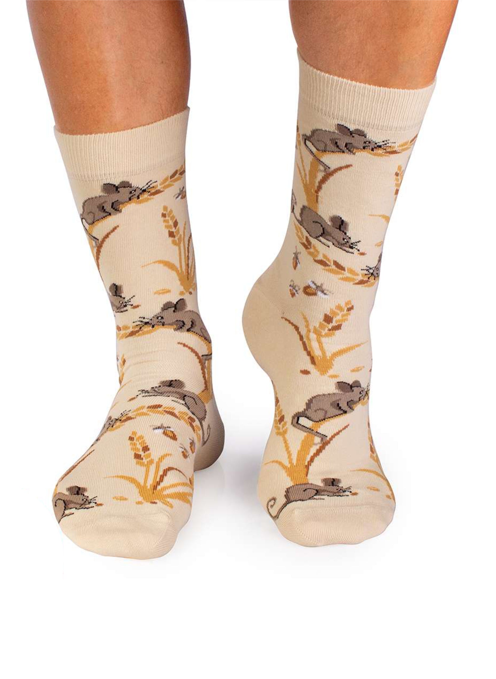 Chaussettes Coton Bio Automne Souris