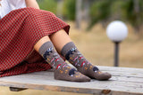Chaussettes Coton Bio Automne Blaireaux & Escargots