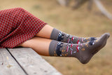 Chaussettes Coton Bio Automne Blaireaux & Escargots