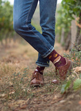 Chaussettes Coton Bio Automne Hérissons