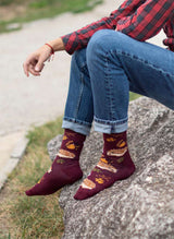 Chaussettes Coton Bio Automne Hérissons