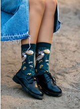 Chaussettes Coton Bio Automne Chouettes