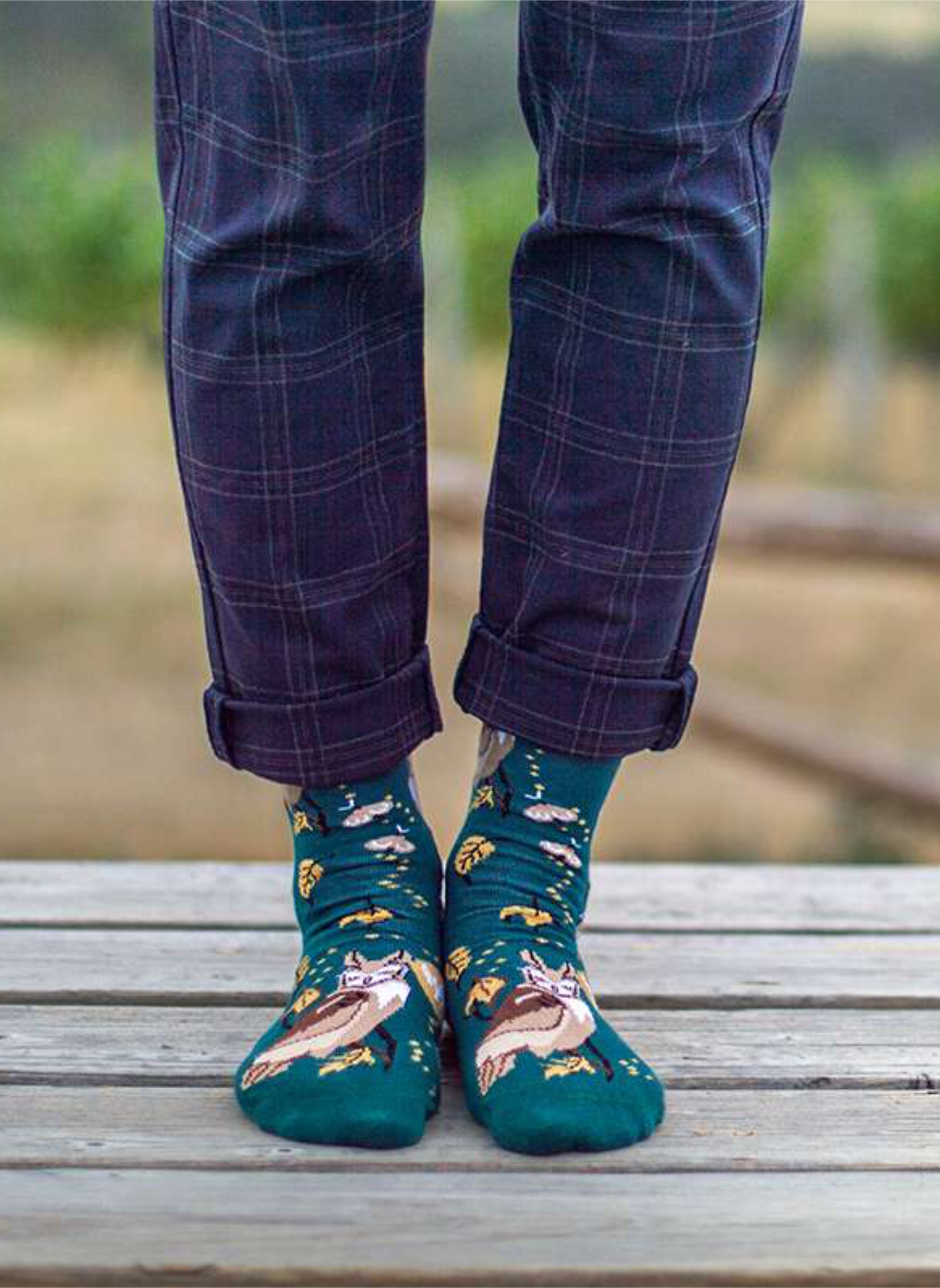 Chaussettes Coton Bio Automne Chouettes