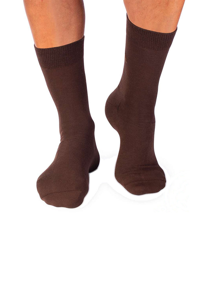 Chaussettes 98% Coton Marron - Pirin Hill