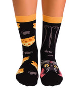 Coffret de 4 Paires de Chaussettes Arty Chats