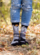 Chaussettes Arty Montagnes - Gris