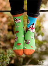 Chaussettes Arty Georges le Capybara - Vert