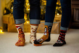 Chaussettes Arty Noël Bonhomme De Neige Musicien