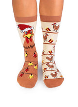 Chaussettes Arty Noël Poulet Des Fêtes
