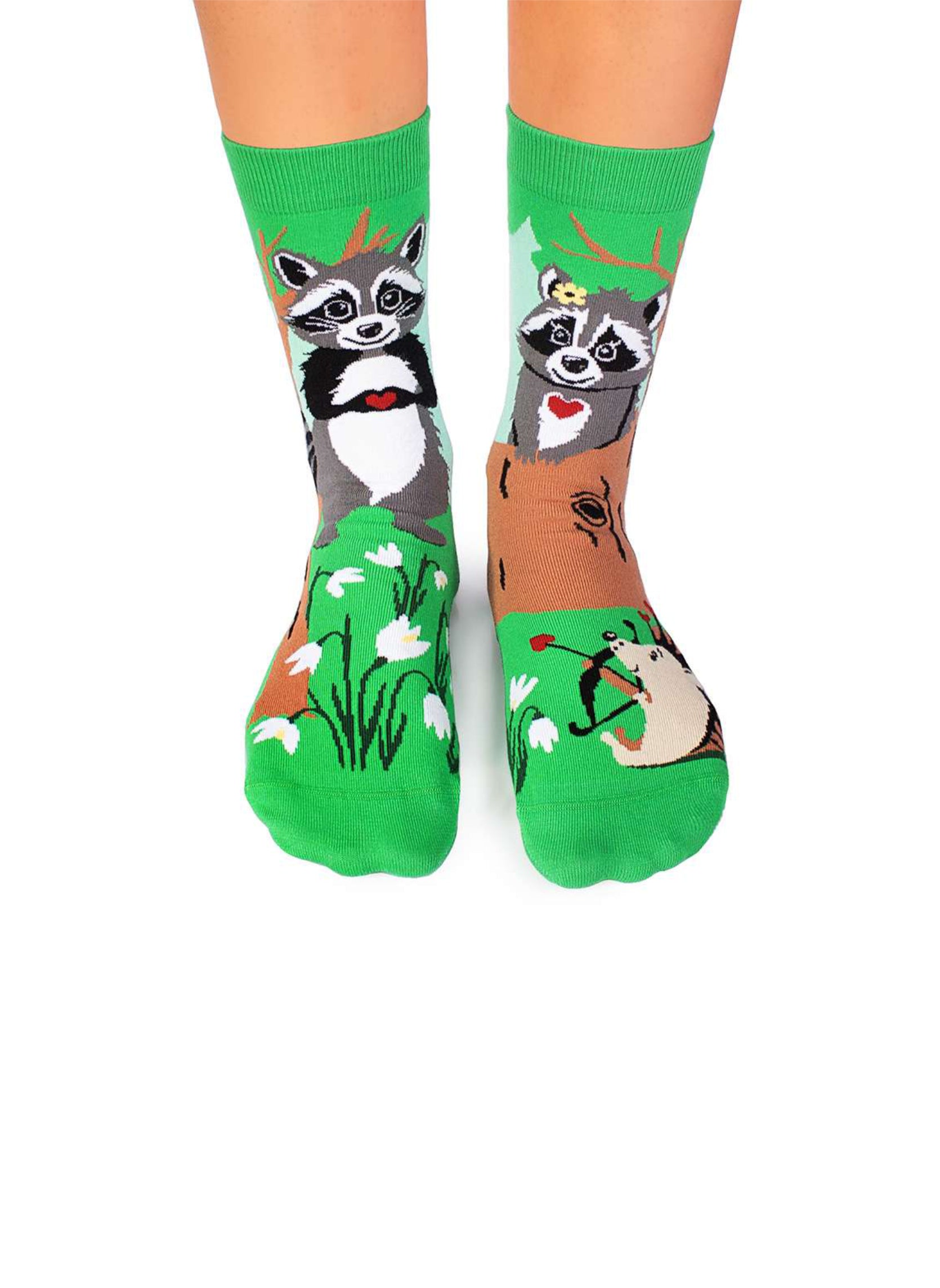 Chaussettes Enfants Arty Ratons Laveurs Amoureux