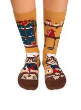 Chaussettes Arty Noël Les Écureuils