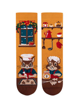 Chaussettes Arty Noël Les Écureuils