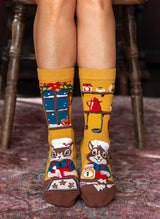 Chaussettes Arty Noël Les Écureuils