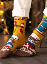 Chaussettes Arty Noël Les Écureuils