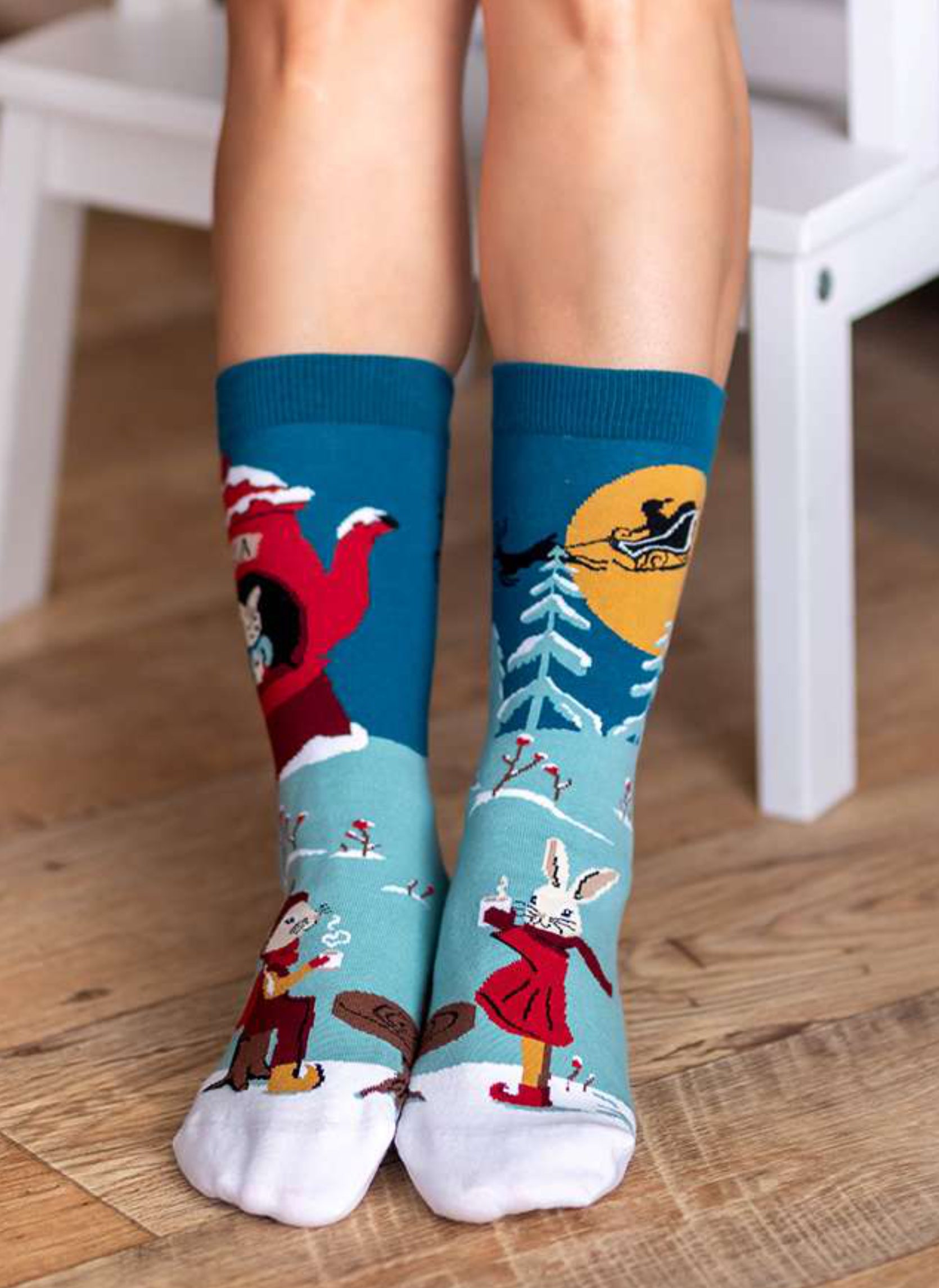Chaussettes Arty Noël Les Lapins