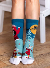Chaussettes Arty Noël Les Lapins