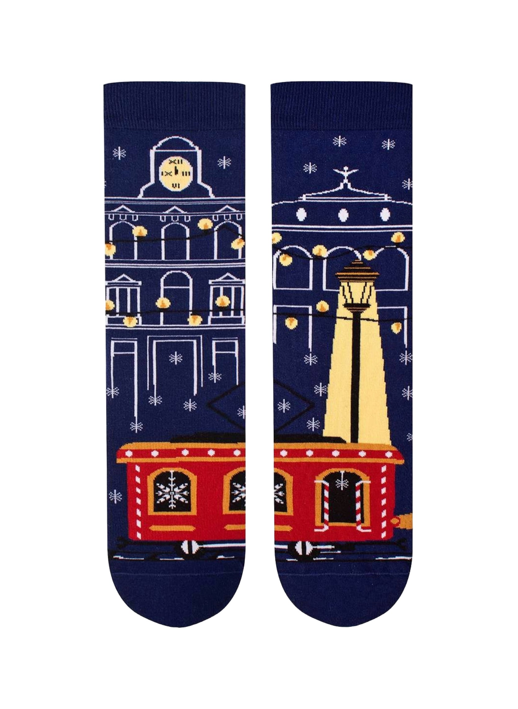Chaussettes Arty Noël Tramway de Nuit