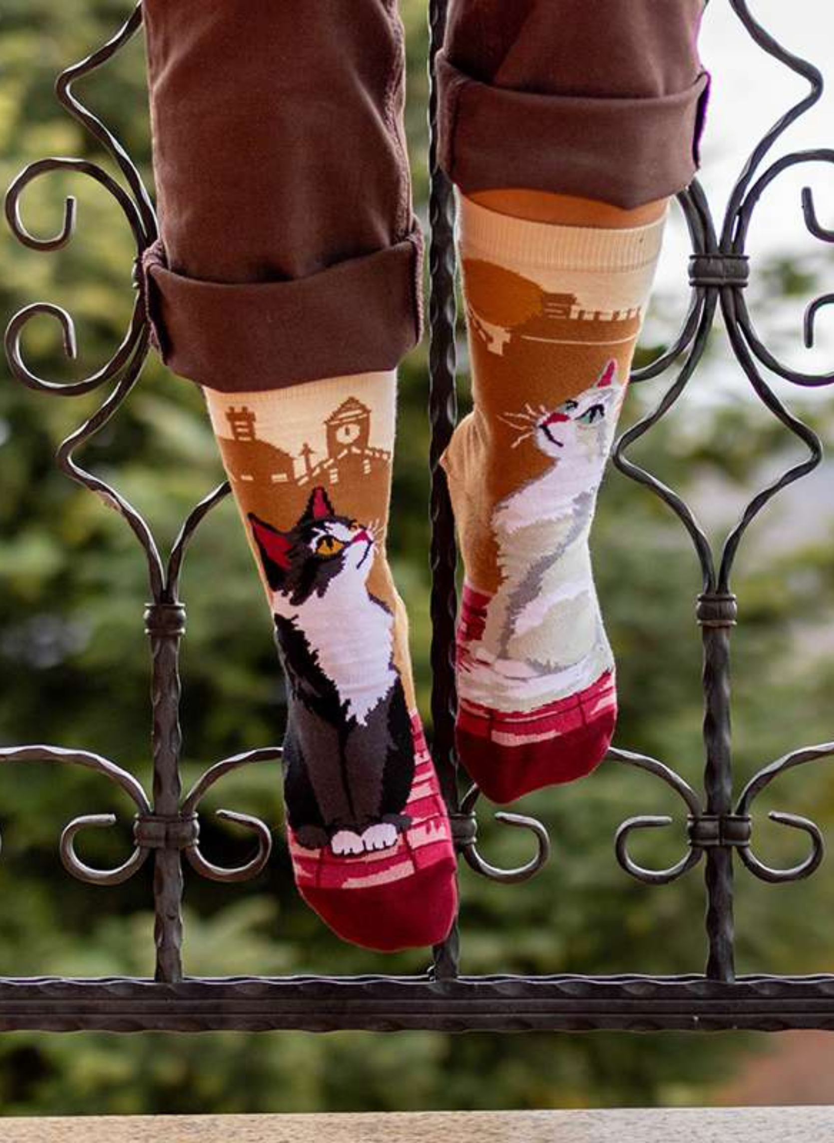 Chaussettes Arty Chats de Ville